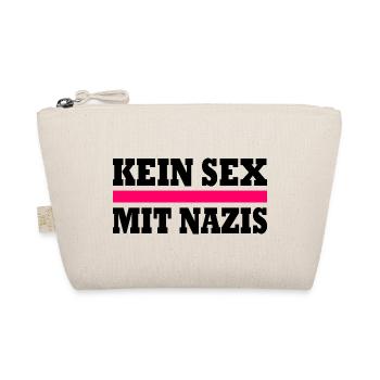 kein sex mit nazis - Bio-Täschchen - Natur - Vorne