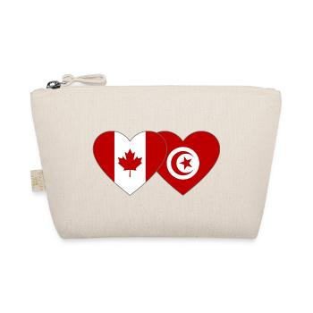 Drapeau du Canada et de la Tunisie - Trousse biologique - nature - Devant