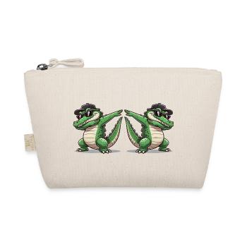 Crocodile Bande dessinée Dabbing 2 - Trousse biologique - nature - Devant