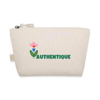 AUTHENTIQUE - Marque de vêtements bio engagée - Trousse biologique - nature - Devant
