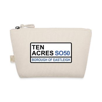 Eastleigh Ten Acres Iconic Street Sign - Organic Pouch - nature - Front
