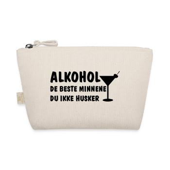 Alcohol the best memories you don't remember - Organic Pouch - nature - Front