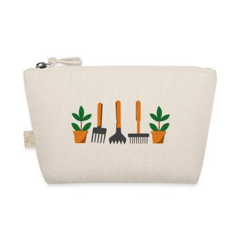 Garden tools and plants - Organic Pouch - nature - Front