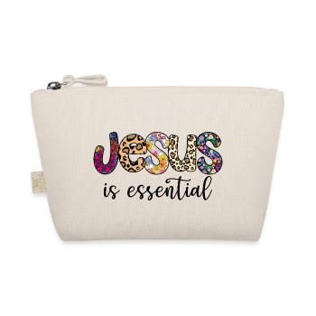 Jesus is essential - Organic Pouch - nature - Front