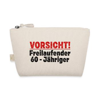 60. Geburtstag Männer Frauen Lustig 60 Jahre - Bio-Täschchen - Natur - Vorne