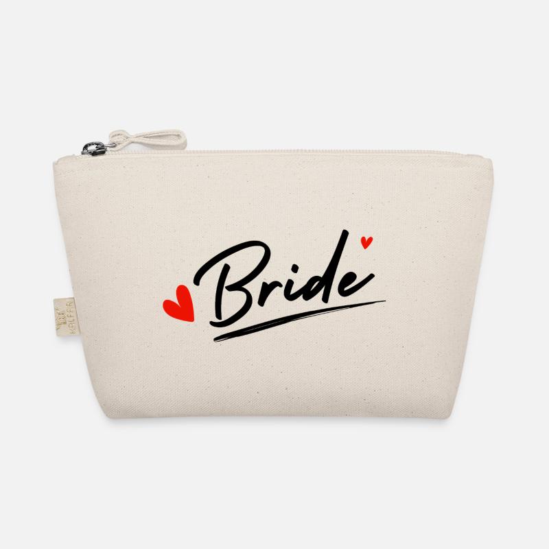 Bride Hearts - Bride Gift Organic Pouch