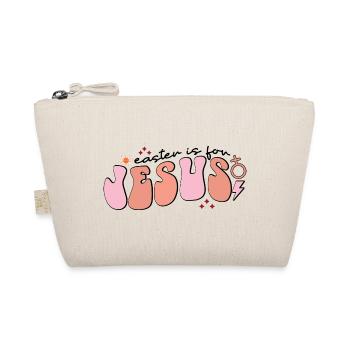 Easter Is For Jesus - Organic Pouch - nature - Front