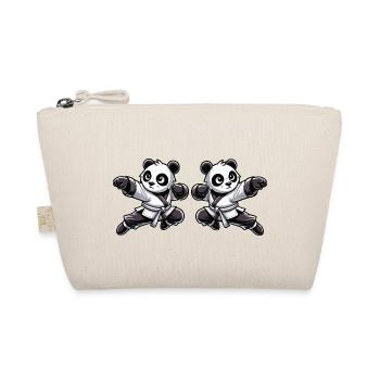 Panda Karate Comic 2 - Organic Pouch - nature - Front