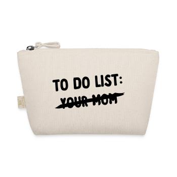 to do list for mom - Organic Pouch - nature - Front