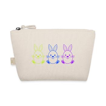 osterhase 3 - Bio-Täschchen - Natur - Vorne