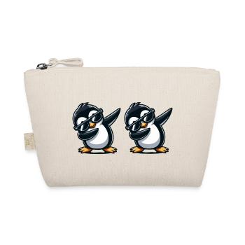 Penguin Dabbing 2 - Organic Pouch - nature - Front
