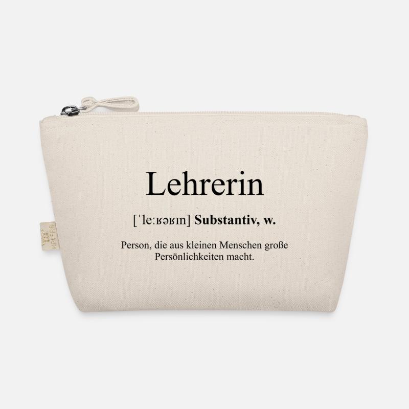 Lehrerin Definition Dictionary Bio-Täschchen