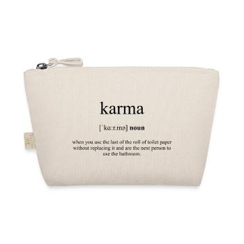 Karma Definition Dictionary - Bio-Täschchen - Natur - Vorne