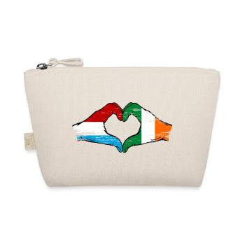 Aiguilles du drapeau luxembourgeois de l’Irlande en forme de coeur utilisées - Trousse biologique - nature - Devant