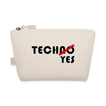 TechNO?YES! - Bio-Täschchen - Natur - Vorne