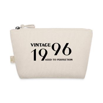 Jahrgang 1996 bis zur Perfektion gereift - Bio-Täschchen - Natur - Vorne