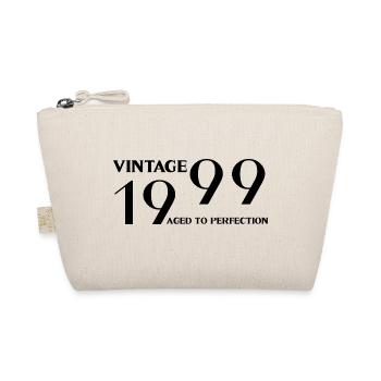 Jahrgang 1999 bis zur Perfektion gereift - Bio-Täschchen - Natur - Vorne