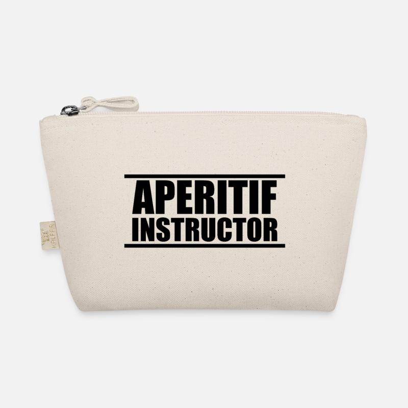 Aperitif-Lehrer-Logo T-Shirt Bio-Täschchen