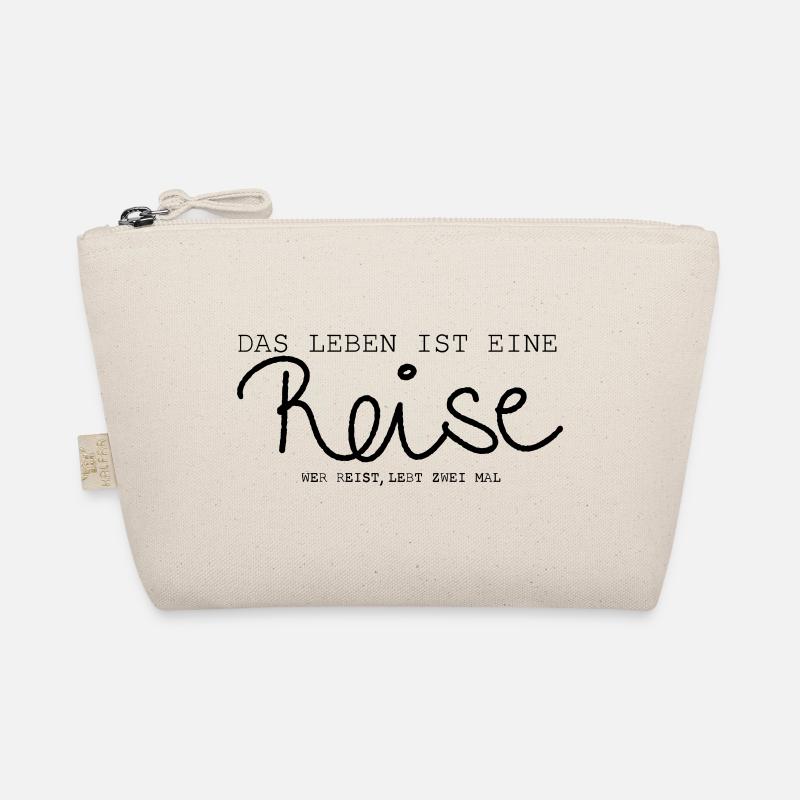 Reise - Spruch Bio-Täschchen
