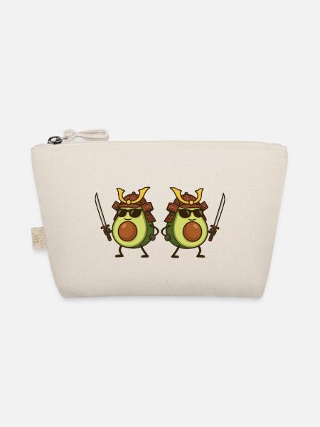 Avocado Samurai 2 - Organic Pouch - nature - Front