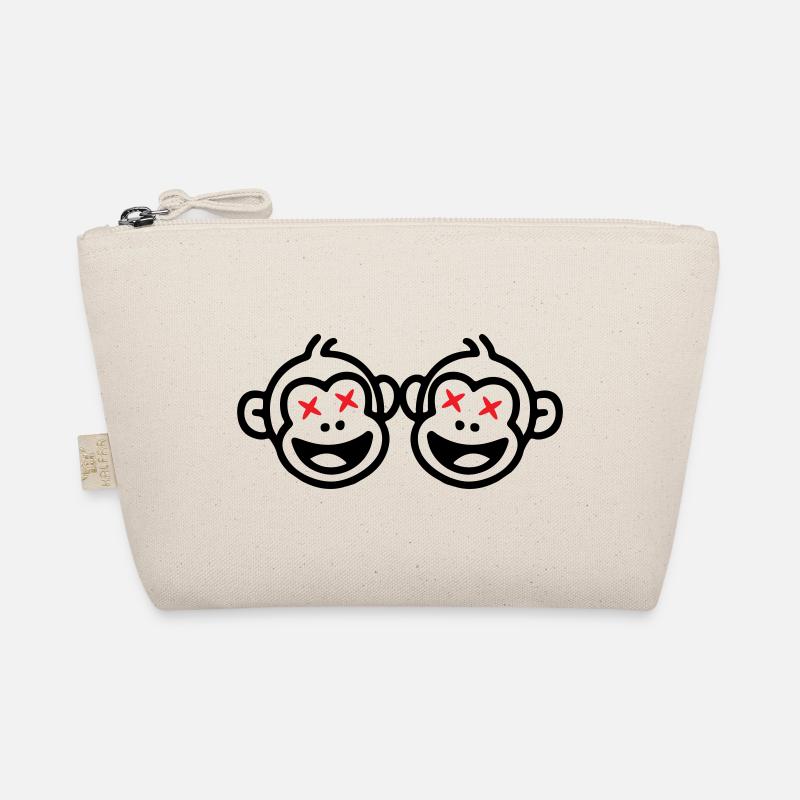 Monkey Team Funny Organic Pouch