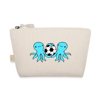 2 amis de l’équipe Octopus jouant au football, au ballon et au ballon - Trousse biologique - nature - Devant
