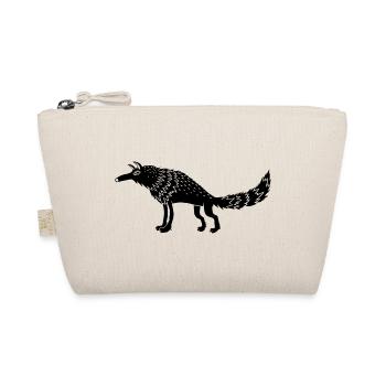 Wolf - Bio-Täschchen - Natur - Vorne