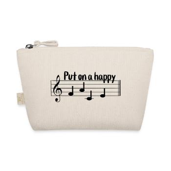 Mettez un visage heureux Notenschrift lustige Noten - Trousse biologique - nature - Devant