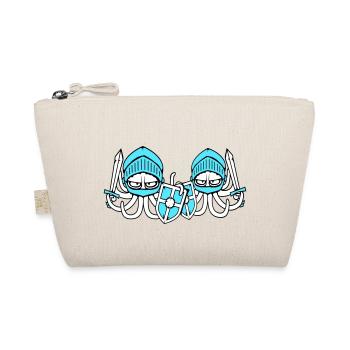 2 Octopus Knight Team Épée bouclier médiéval - Trousse biologique - nature - Devant