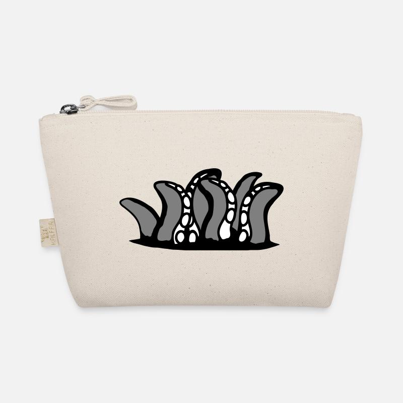 Tentakel Kraken Monster Boden Loch Alien Horror Bio-Täschchen