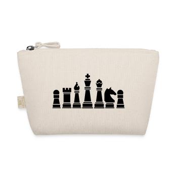 Chess pieces - Organic Pouch - nature - Front