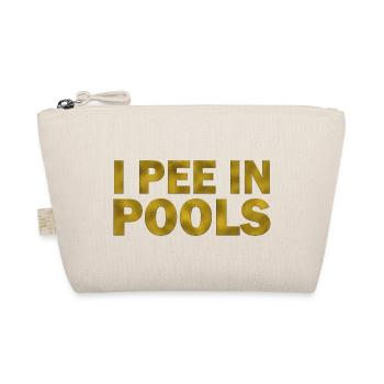 I Pee In Pools - Organic Pouch - nature - Front