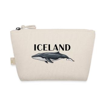 Iceland Wal - Bio-Täschchen - Natur - Vorne