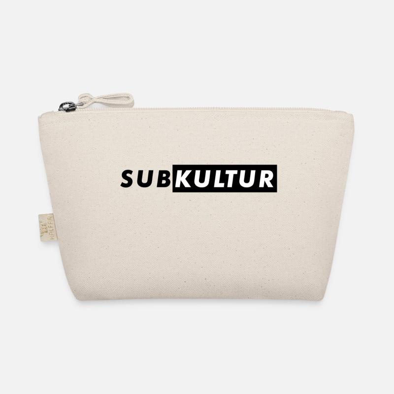 SUBKULTUR S/W - Bio-Täschchen - Natur