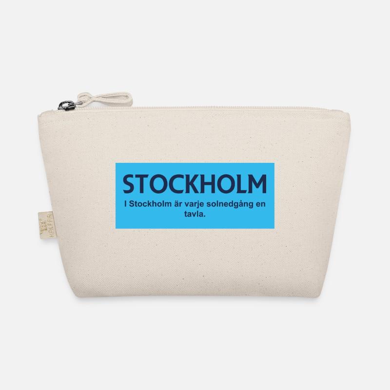 Conception de panneau de coucher de soleil à Stockholm Trousse biologique