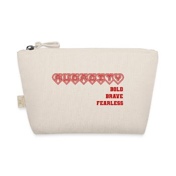 Brave Honest Heart Bond Design, Déclaration - Trousse biologique - nature - Devant