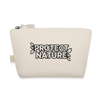 Protect Nature | Environmental Protection Statement Vector - Organic Pouch - nature - Front