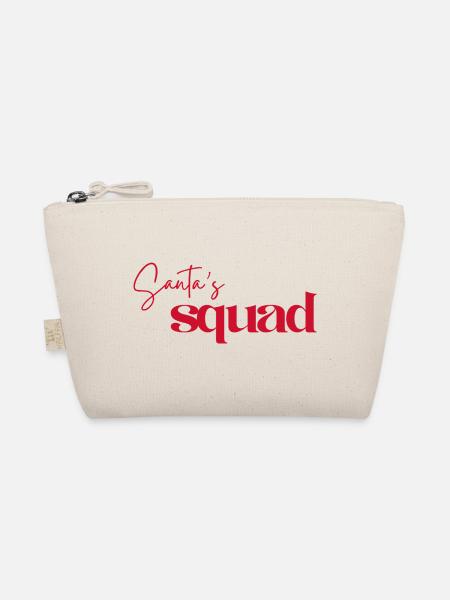 Santa Squad Logo  - Bio-Täschchen - Natur