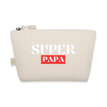 Super Dad Original Father's Day Gift - Organic Pouch - nature - Front