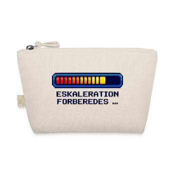 Escalation Shirt for Nerds & Geeks Danish - Organic Pouch - nature - Front