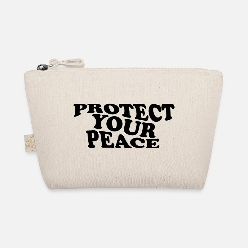 Protect Your Peace – Self Care Statement Design Bio-Täschchen