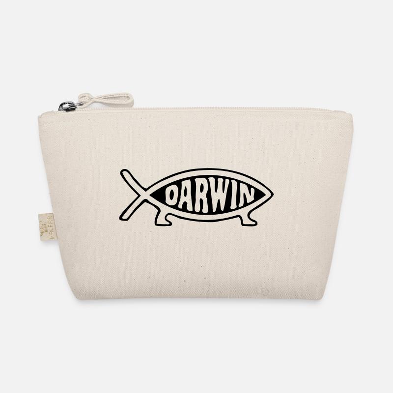 Darwin fish Organic Pouch