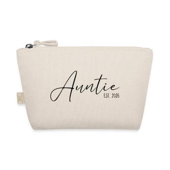 Auntie established 2026 - Bio-Täschchen - Natur - Vorne