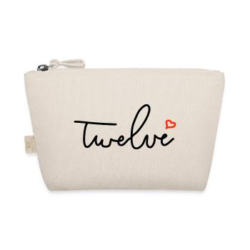 12th Birthday Gift Boy Girl - Organic Pouch - nature - Front
