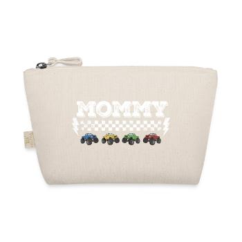 Mommy Monster Truck Offroad Power Nut Design - Organic Pouch - nature - Front
