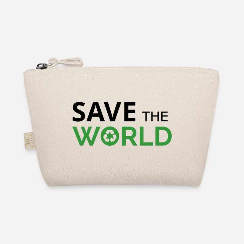 Save the world - Organic Pouch - nature