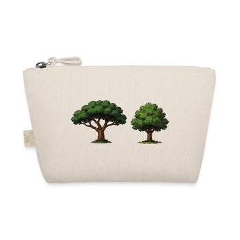 Tree duo apple tree in balance - Organic Pouch - nature - Front