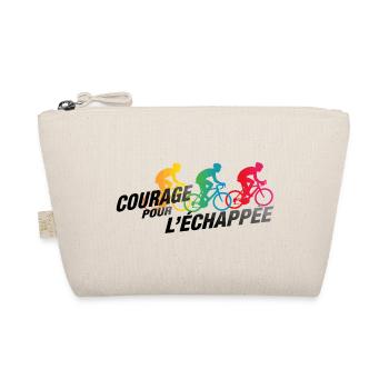 Courage for the Breakaway - Organic Pouch - nature - Front