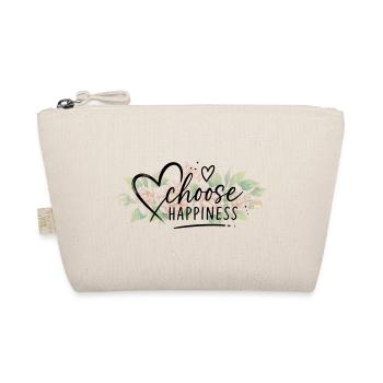 Choose Lucky Flowers - Organic Pouch - nature - Front