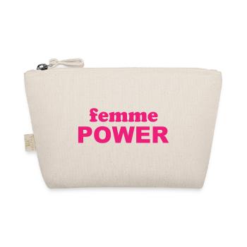 femme Pouvoir - Femme - Femmes - Pouvoir des Femmes - Femmes - Trousse biologique - nature - Devant
